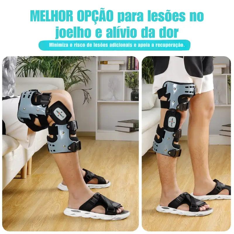 Joelheira Brace Ortopédica Com Ajuste Lateral Pós-operatório